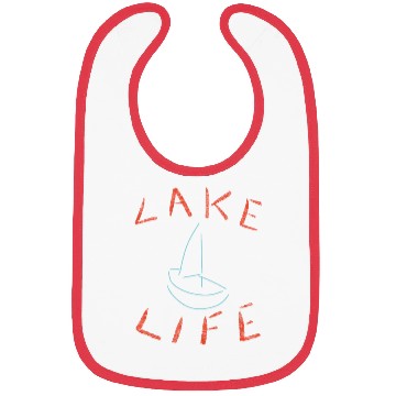 Discover Lake Life Sketch Bibs