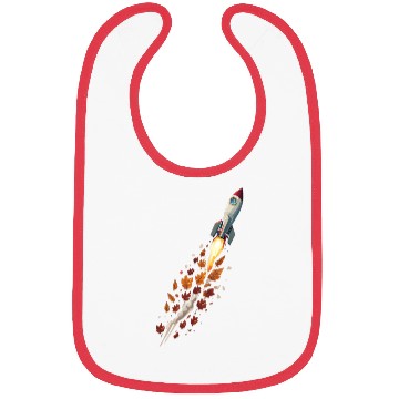 Discover Autumn rocket - leaf-driven flight Bibs