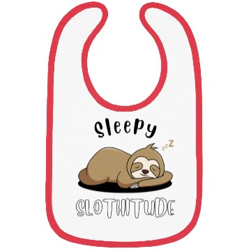 Discover Sleepy Monkey Bibs