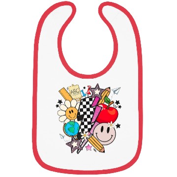 Discover Retro Teacher Life 2023 Back To School Bibs