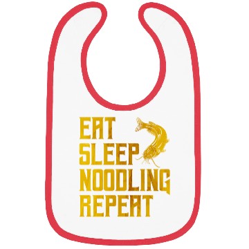 Discover Flathead Fish Eat Sleep Noodling Repeat Catfish Bibs