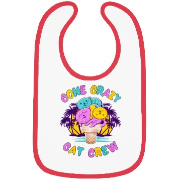 Discover Ice Cream Lover Bibs