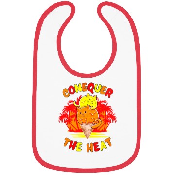 Discover Cat Lover Summer Bibs
