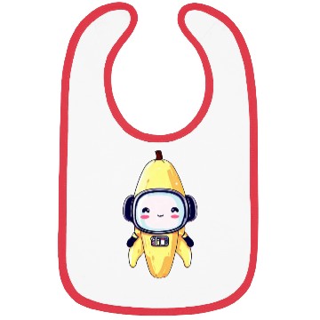 Discover Kawaii Banana - Cyborg, Robot, Astronaut, Bibs