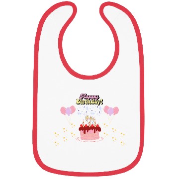 Discover Birthday surprise Bibs