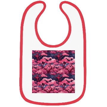 Discover Anime Euphoria: Fantasy Cherry Blossom Dreamscape Bibs