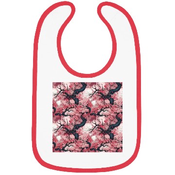 Discover Anime Euphoria: Fantasy Cherry Blossom Dreamscape Bibs