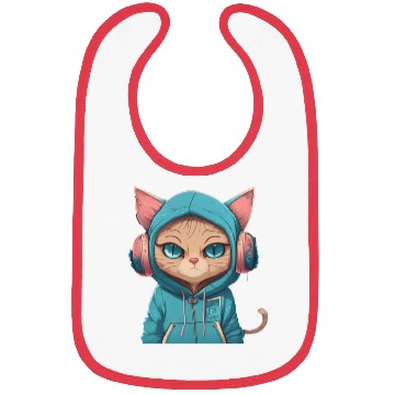 Discover Music lover cat Bibs