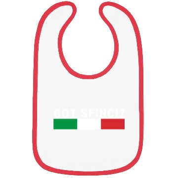 Discover Saint Joseph's Day Bibs, Sfinci Italy Flag Bibs,