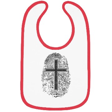 Discover Christian Thumbmark Cross Bibs