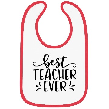 Discover Best Teacher Ever Bibs