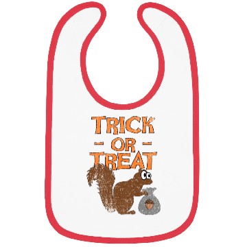 Discover Halloween Squirrel Trick Or Treat Bibs