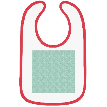 Discover Teal White Dots Pattern Bibs
