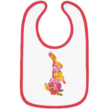 Discover Happy Easter Rabbit Bunny Ears Eggs Hunter Bibs