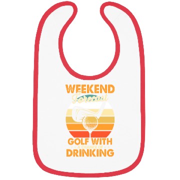 Discover Weekend Forecast Golf With Drinking Chance Golf Bibs