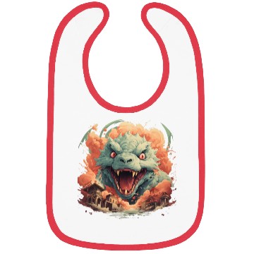 Discover Kaiju: Cityscape Destructor Bibs