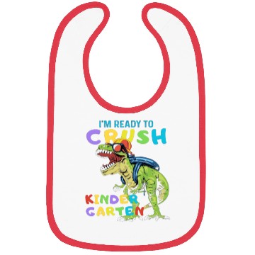 Discover I'm Ready To Crush KINDERGARTEN Back to school Bibs