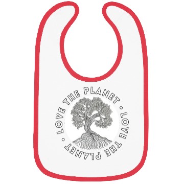 Discover Tree: detailed, relaxing, & positive Bibs
