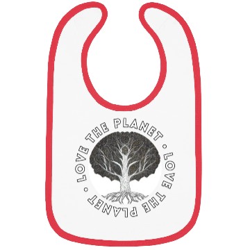 Discover Tree: detailed, relaxing, & positive Bibs