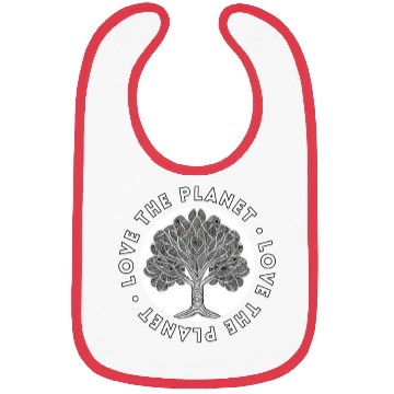 Discover Tree: detailed, relaxing, & positive Bibs