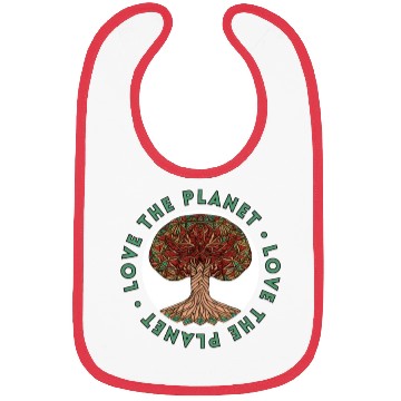 Discover Tree: detailed, relaxing, & positive Bibs