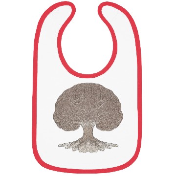 Discover Tree: detailed, relaxing, & positive Bibs