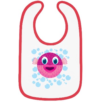 Discover Cute Puffer Fish Bibs