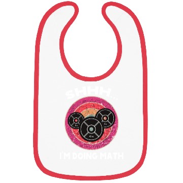 Discover Math Shhh Im Doing Math Weight Lifting Gym Workout Bibs