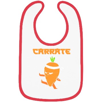 Discover Carrot Pun Vegetarian Bibs