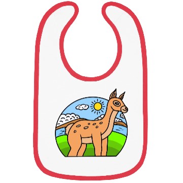 Discover Cute Cartoon Deer Bibs