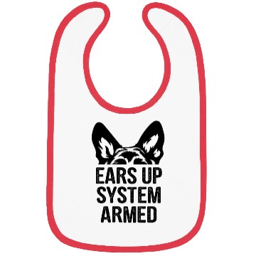 Discover Ears Up System Armed - German Shepherd Bibs