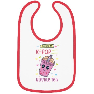 Discover Kpop And Bubble Tea Korean Music Tapioca Boba Bibs