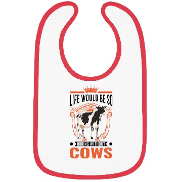 Discover Cow Cattle Breeder Land, Farmer Cows Bibs