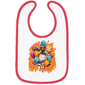 Discover Balloon Halloween Trick Or Treat Spooky Boo Ghost Bibs