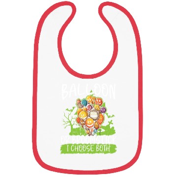 Discover Balloon Halloween Trick Or Treat Spooky Boo Ghost Bibs