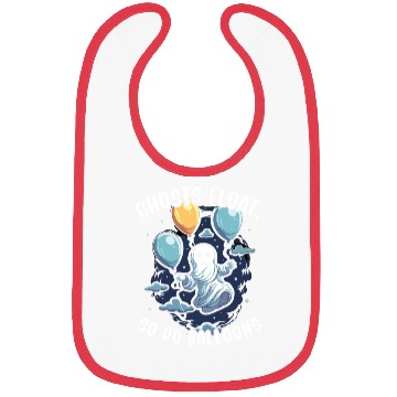 Discover Balloon Halloween Trick Or Treat Spooky Boo Ghost Bibs