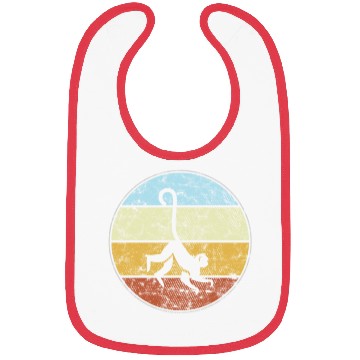 Discover monkey retro Bibs
