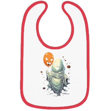 Discover Balloon Halloween Trick Or Treat Spooky Boo Ghost Bibs