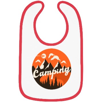 Discover Happy Camper Camping Bibs