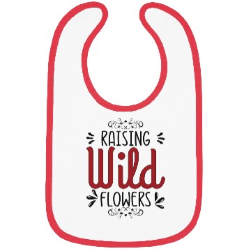 Discover Raising Wild Flowers Bibs