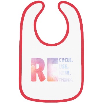 Discover Recycle Use New Think Earth Day Tees Bibs