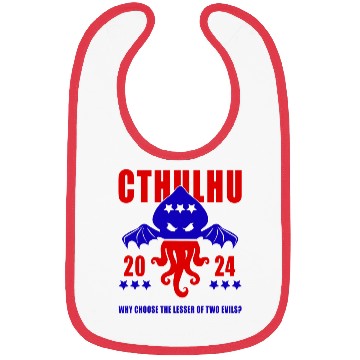Discover Cthulhu For President Bibs