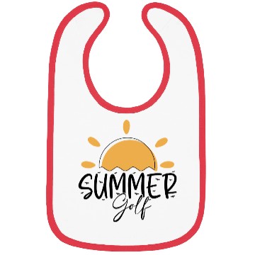 Discover Yellow Summer Golf Bibs
