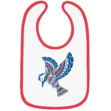 Discover Native American Style Kingfisher Pacific Northwest Bibs