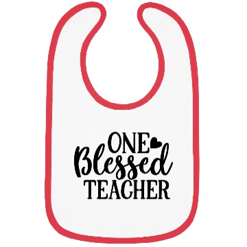 Discover One Blessed Teacher Teacher Gift Bibs