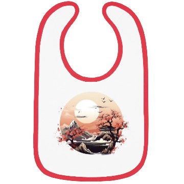 Discover Serenity in Sakura Bibs