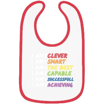 Discover Daily Motivational Affirmation Self Love Quote Bibs