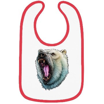 Discover Angry Polar Bear Bibs