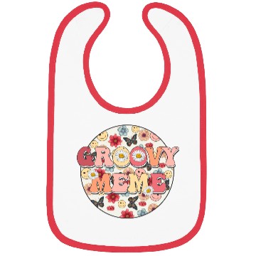 Discover GROOVY MEME Bibs