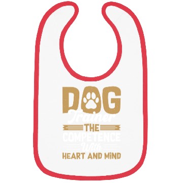 Discover Dog Trainer The Competence With Heart & Mind Train Bibs